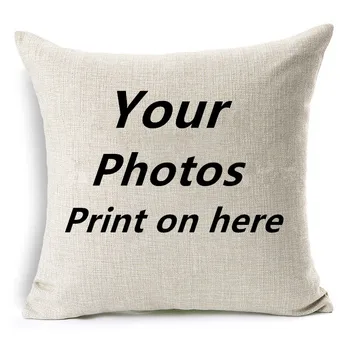 

Design Pictures Print Pet wedding life photos customize children friend gift home cushion cover pillowcase decoration wholesale
