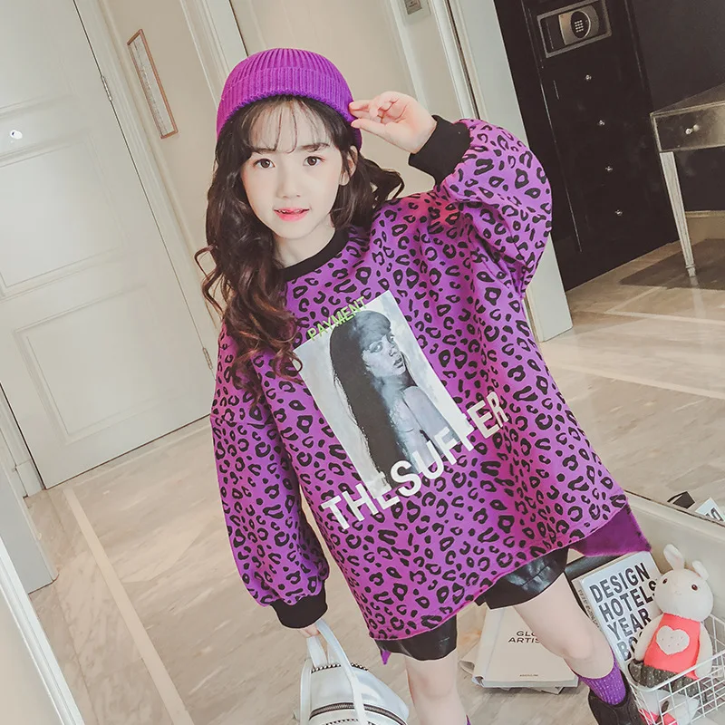 

2018 Winter T Shirt For Girls Teenagers Print Sweatshirt Toddler Girls Long Sleeve Tops Big Girls Thanksgiving Print Shirt 10 12