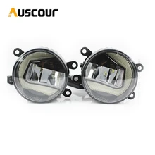 3.0 inch fog projector lens for ford 2 in 1 LED Daytime Running Light LED Fog Lamp universal lens with LED DRL