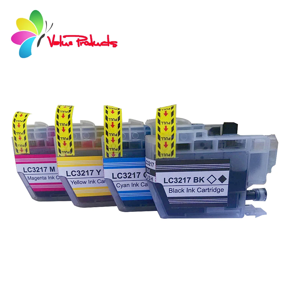 

Value Products Replacement for Brother LC3217 Ink Cartridges LC 3217 High Capacity Compatible with Brother MFC-J5330DW