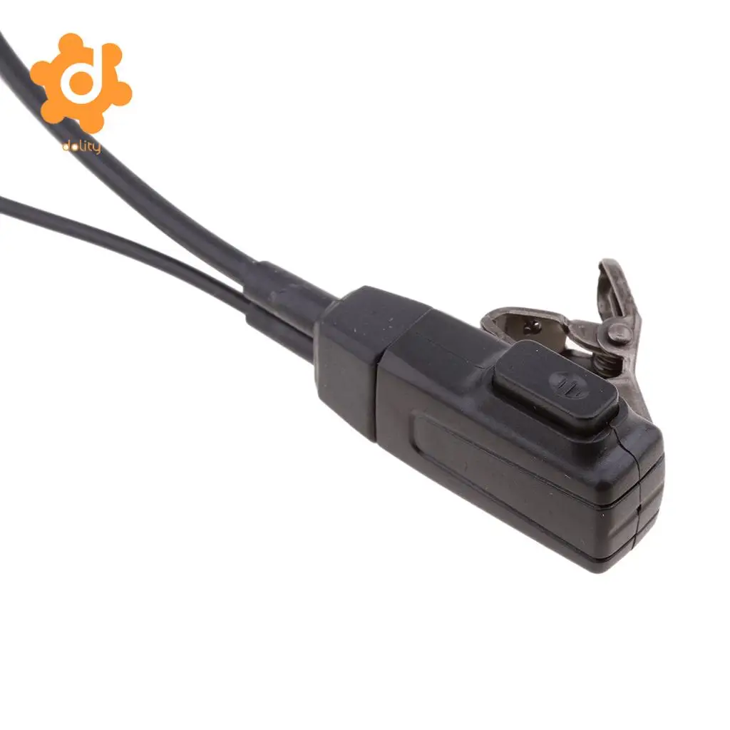 D-shape Headset Earpiece PPT with Mic for Yaesu Vertex VX-1R 2R 3R 5R 150 160 180 210 210A Two Way Radio 3.5mm 