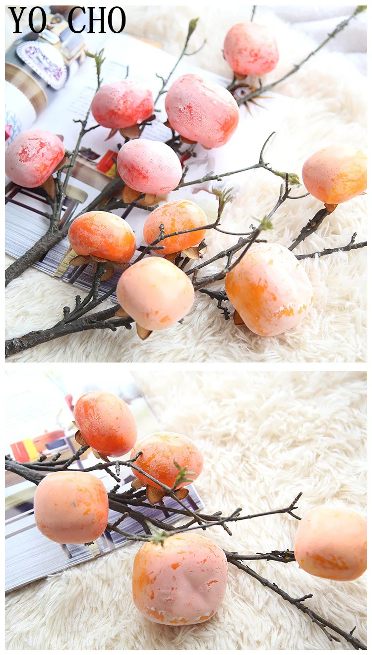 Persimmon fruit simulation flower9