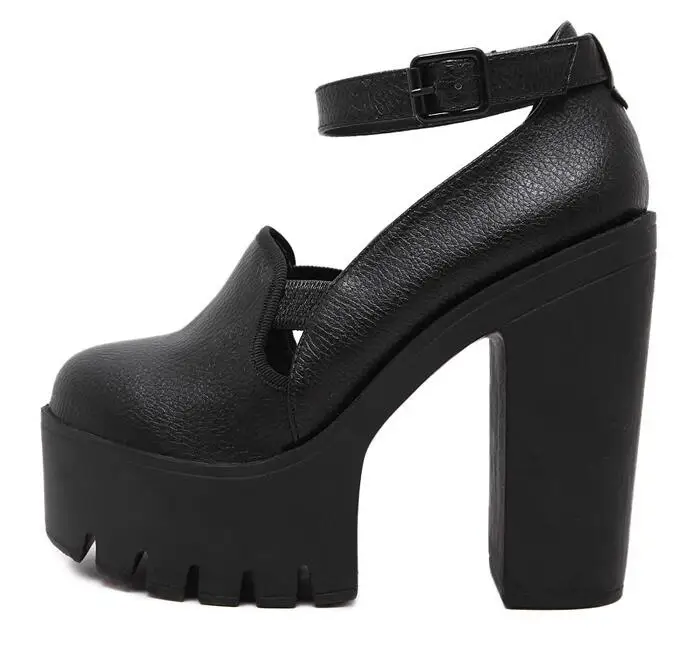 Plate Femmes Zapatos Sapato Filles Talons Black P170058 Cheville Gladiateur Féminin Femme Haute Mujer Chaussure Pompes Boucle forme Chaussures wBq41qz