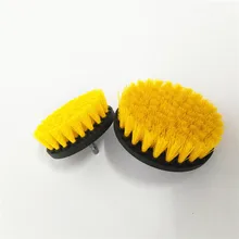 2 шт. насадка в виде щетки мощность скраб-щетка Чистая щетка используется на электрической дрели для ковер на диван кожа пластик деревянный