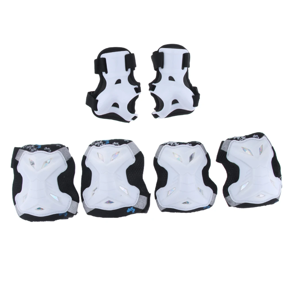 Kids Skate Scooter Cycling Protective Gear Knee Elbow Hand Pads Set Kids Roller Skating Bike Bicycle Protection Gear