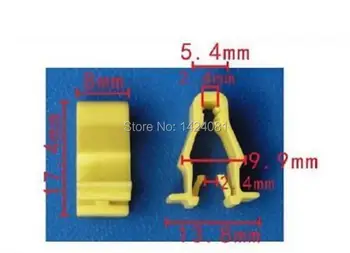 

100 X OEM 100 X OEM Front bumper ,FENDER CLIPS Fit For HONDA CIVIC / CR-V
