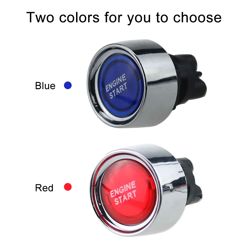 

Universal Motor Auto One Push Button Engine Start Switch Ignition Switch 12V/50A