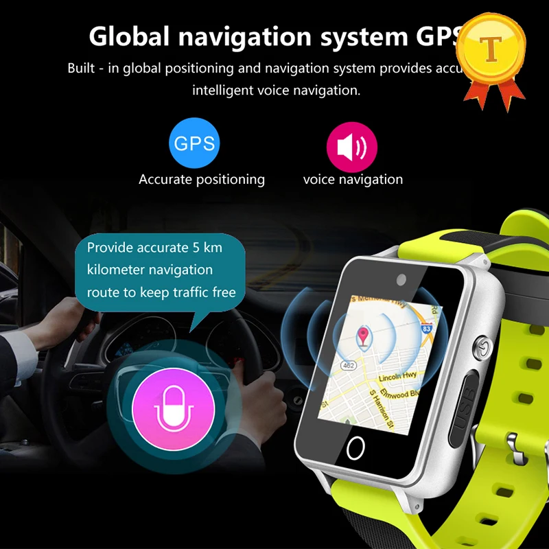 

1.54 inch MTK6580 3G WIFI GPS Navigation Android Dual Core man woman business SmartWatch support 32gb tf card memory Smart watch