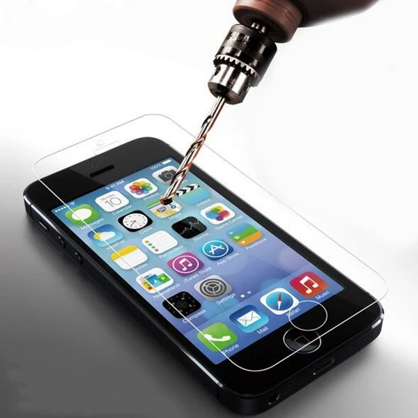 Для iphone SE 9H 2.5D 0 26 мм закаленное стекло для iPhone 5SE защита экрана прозрачная