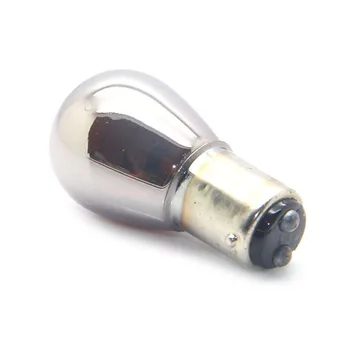 

2pcs 12v 21W Chrome Silver S25 PY21W 581 S25 BAU15s BAY15D Light Bulbs