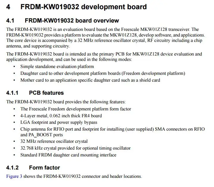 FRDM-KW019032 INFO 3