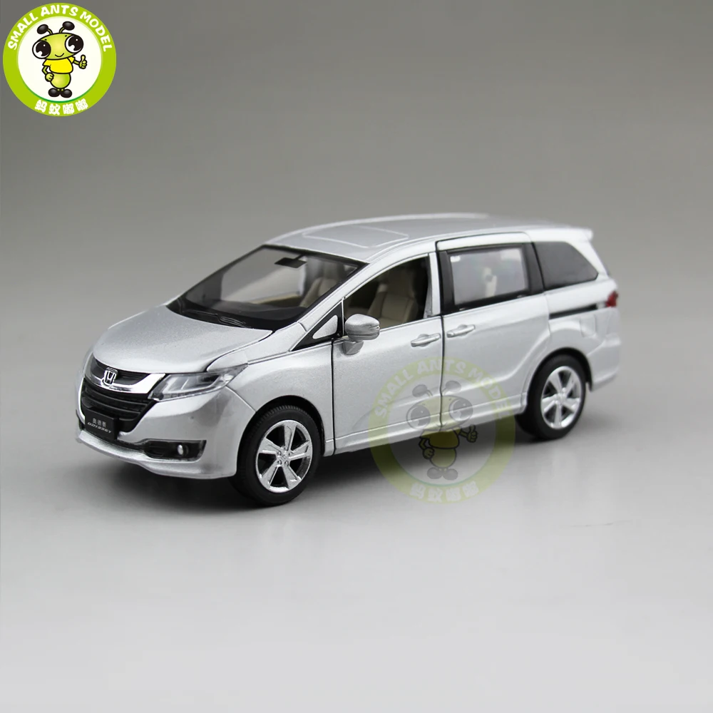 1/32 JACKIEKIM Odyssey MPV литая под давлением Металлическая Модель автомобиля игрушки для детей Детское звуковое освещение Вытяните назад подарки коллекция хобби