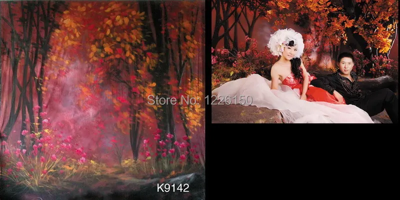 

Free10*10ft Hand Painted wedding Backdrop,fundos photography K9142,photo photographie studio,muslin photography backdrops