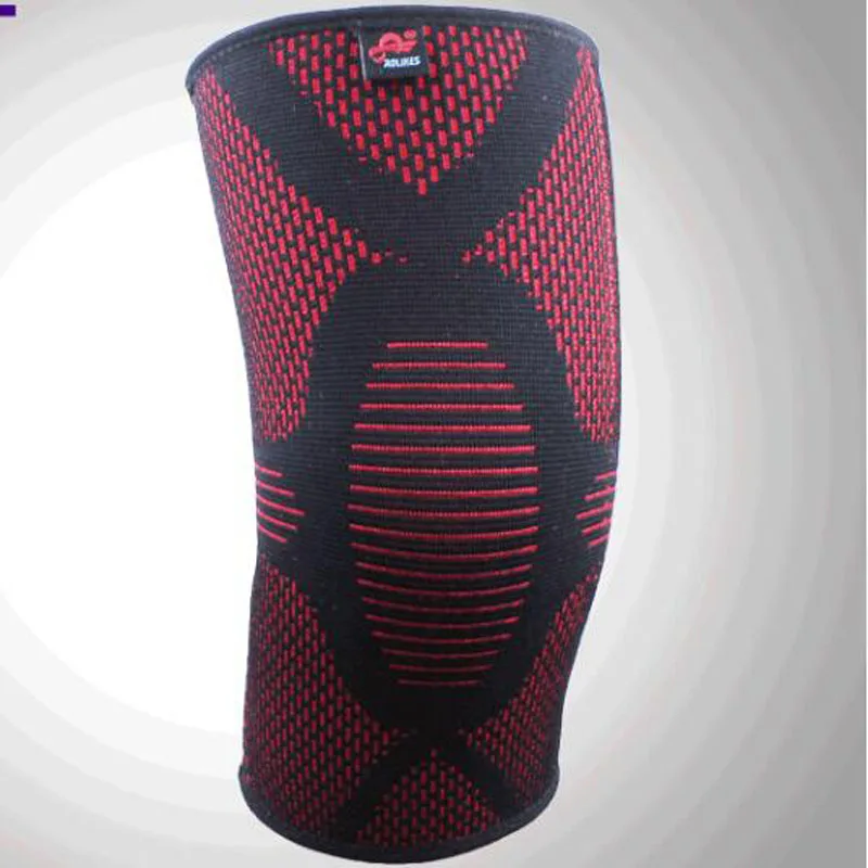 1 Pair Elastic Knee Guard For Yoga Skate Dancing Breathable Badminton Knee Protector Warm