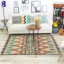 SunnyRain, 1 предмет, богемный пол, ковер и ковры, для гостиной, для спальни, коврики для кухни, Нескользящие