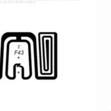 100 шт. Impinj-F43 электронные метки RFID Impinj Монца 4D, 4E, 4QT чип теги