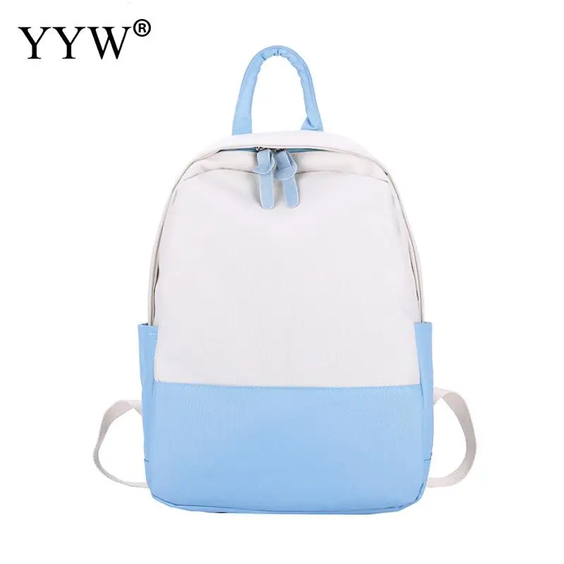 YYW, Простой повседневный рюкзак для путешествий для женщин, Холщовый школьный рюкзак для подростков, Большой Вместительный женский рюкзак