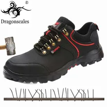 Европейский стандарт, Рабочая защитная обувь со стальным носком, мужские легкие дышащие неубиваемые кроссовки, Нескользящие защитные ботинки с защитой от разбивания