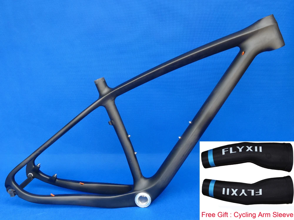 

FR-202 High Quality Bicycle Frame - Full Carbon UD Matt 29ER Mountain Bike MTB Frame BSA English Thread 73mm / BB30