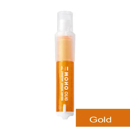 TOMBOW MONO один держатель ластик милый губная помада вращающийся многоразовый тонкий наконечник типа ластик для точного и аккуратного стирания EH-SSM - Цвет: Mono One Gold