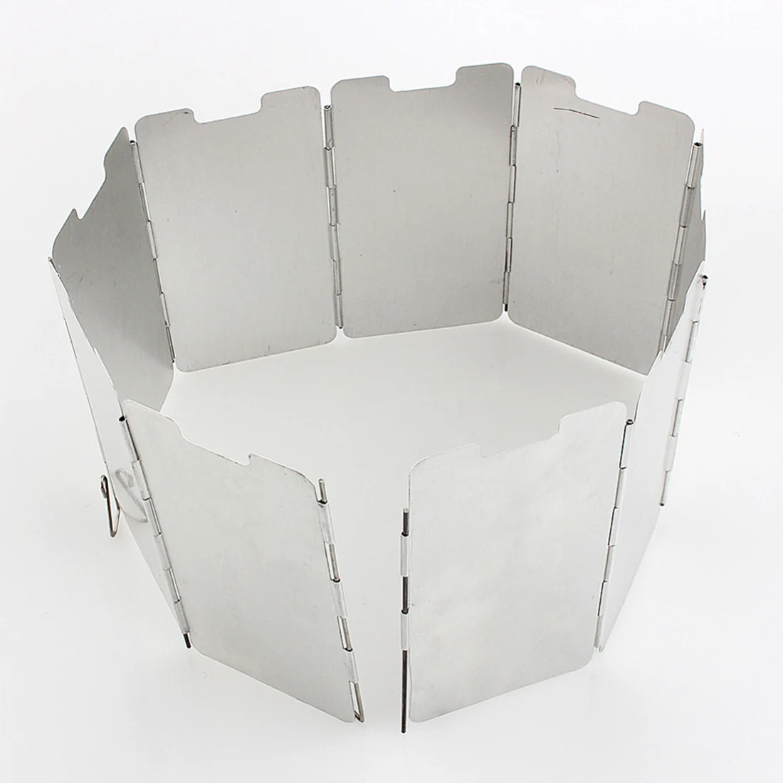 

9 Plates Wind Deflectors Foldable Outdoor Camping Cooking Cooker Gas Stove Wind Shield Screens