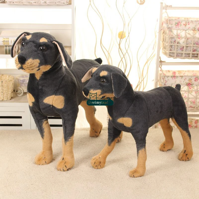 Dorimytrader New Hot Simulated Animal Dog Plush Toy 68cm Stuffed Soft Cute  Cartoon Dogs Doll Kids Gift DY616188 (3)