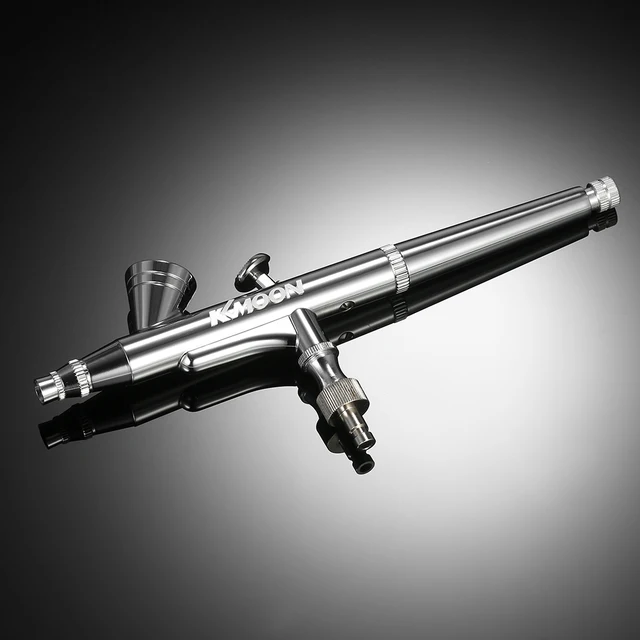 Gravity Feed Dual action Airbrush Kit Set Air Brush Spray Gun for