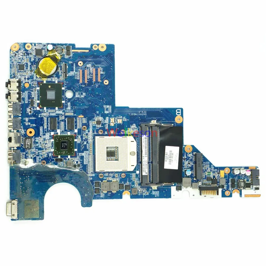 SHELI для hp CQ42 G42 G62 CQ62 Материнская плата ноутбука 595183-001 аккумулятор большой емкости