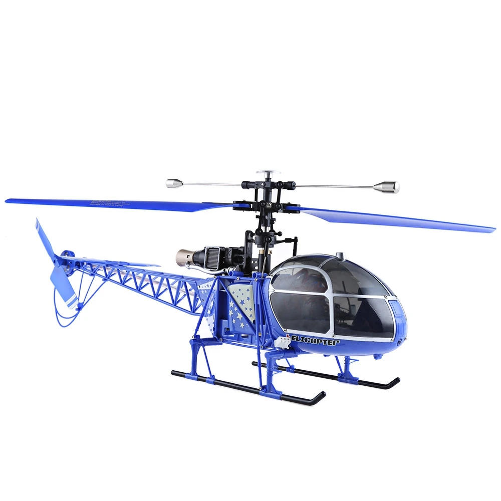 

WLtoys V915 RC Fpv Drone Quadcopter 4CH 2.4G 6 Axis Gyro 2 Modes Single Propeller High Simulation RTF High Quality RC Helicopter