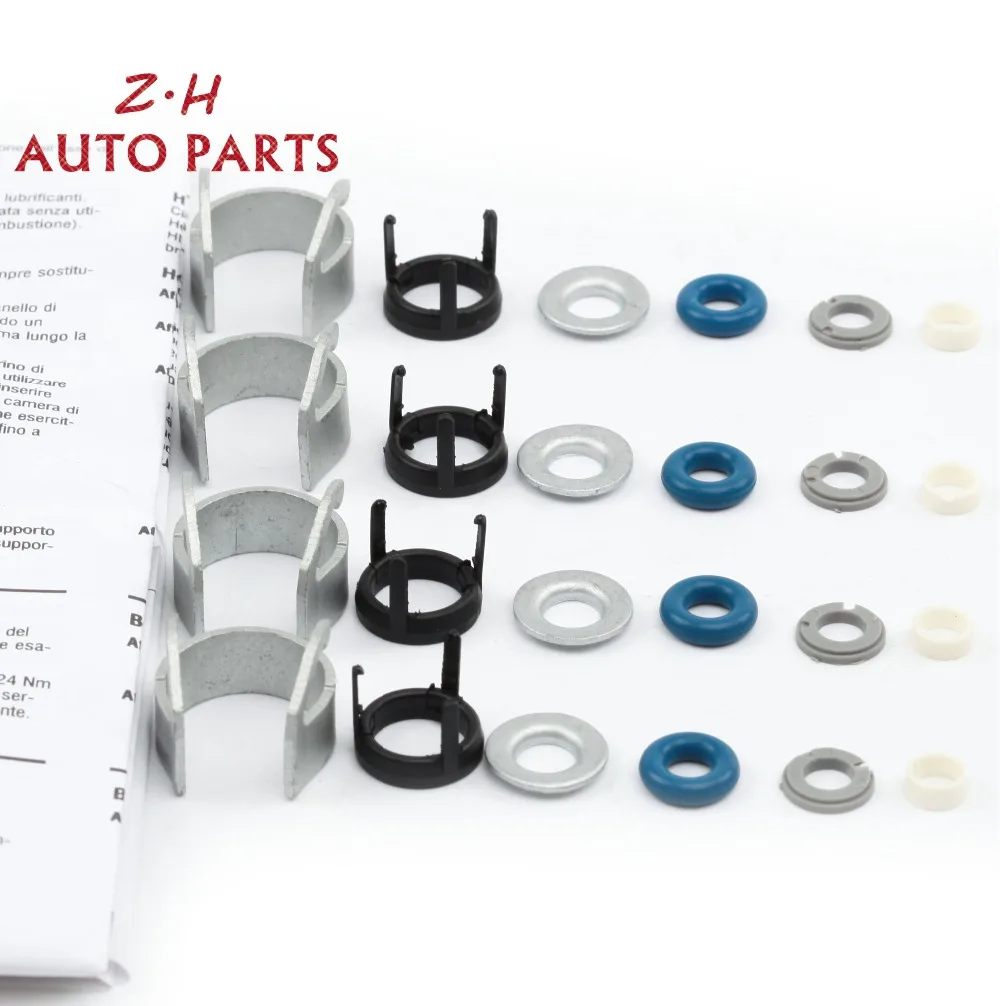 NEW Fuel Injectors Seals O Ring Repair Kit 06H 998 907 A For VW Golf Jetta Passat Audi A4 A6 Q5 EA888 1.8/2.0TFSI 06J 998 907B-in Fuel Injector from ...