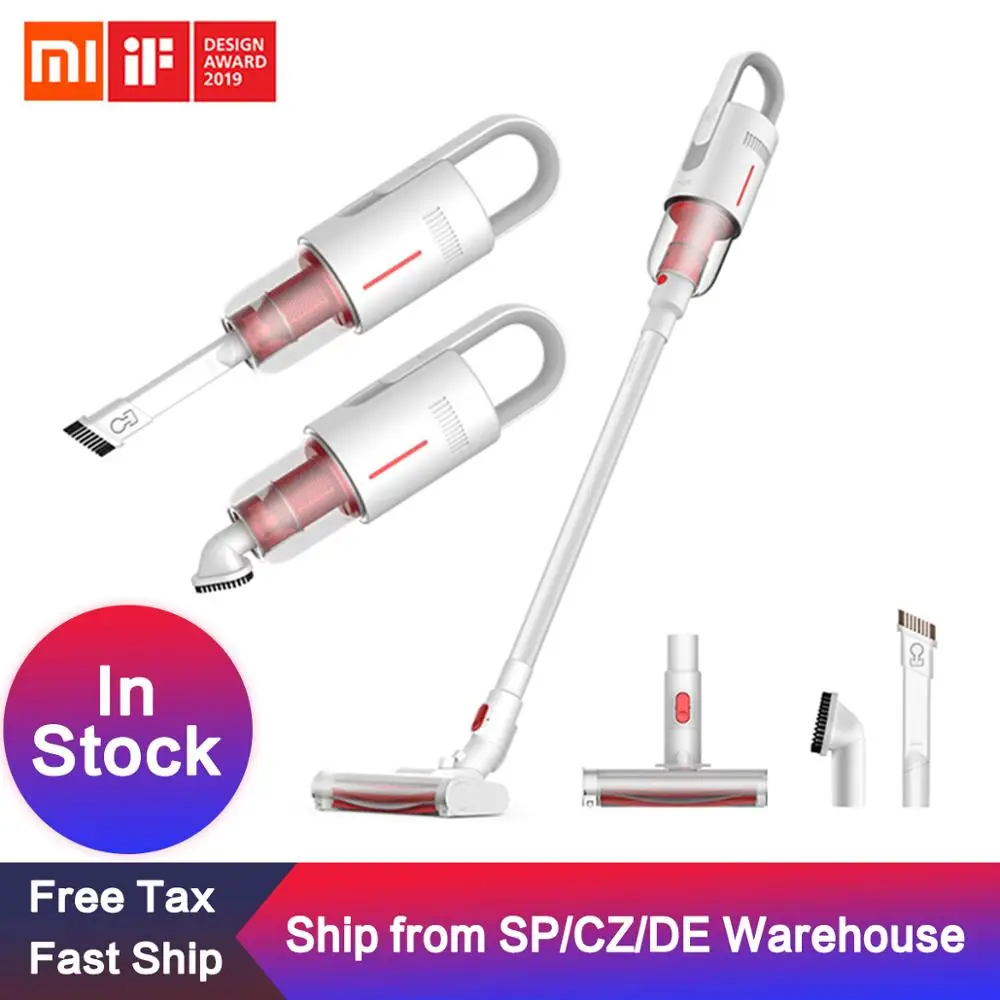 Xiaomi Deerma VC20S 5500Pa мощный всасывающий пылесос ручной аккумуляторный аспиратор для