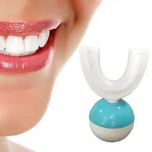 Автощетка Переопределение зубная щетка W/холодный светильник отбеливание зубов+ 2 головки Горячая рынок utobrint Переопределение зубная щетка