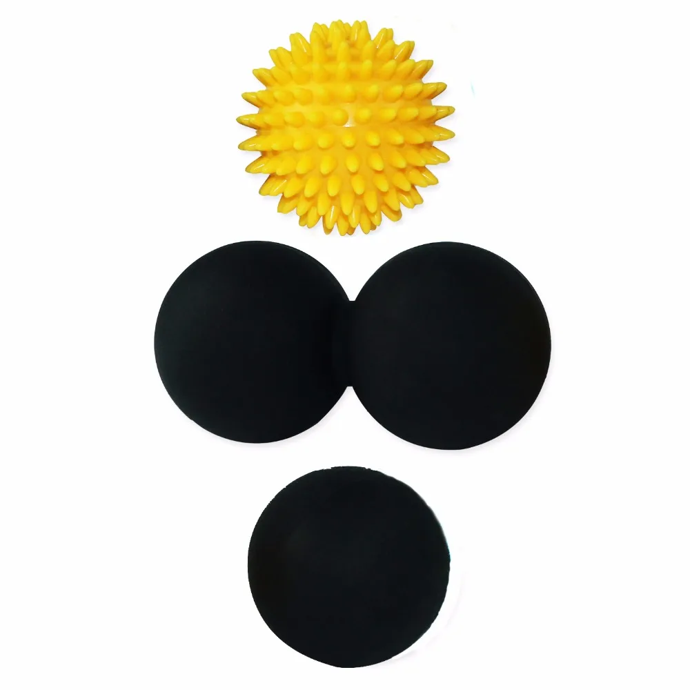 Peanut Massage Ball Rubber Back Massage Ball Roller Trigger Point