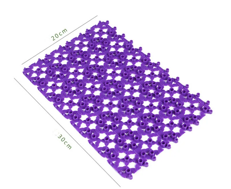 Абсолютно и высокое качество 1 X коврик для ванной комнаты массажный пластиковый нескользящий коврик с мозаикой Антибактериальный коврик для ванной