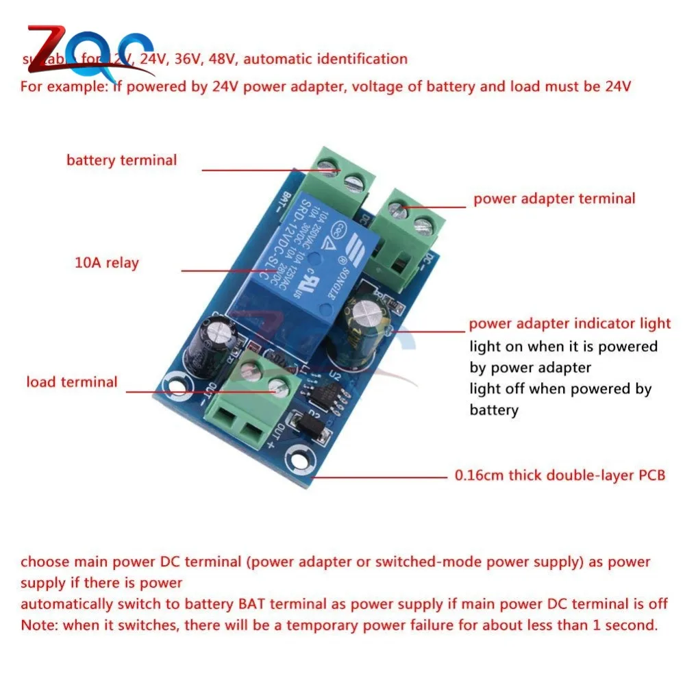 Power-OFF Automatic Switching Module UPS Emergency Cut-off Battery Power Supply