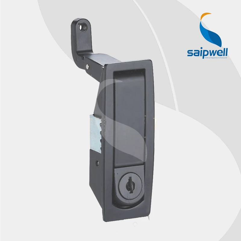 

Matte Black Finished 4# Zinc Alloy Tighten Design Plane Lock / New Compression Type Cabinet Lock (SP-MS606-3)