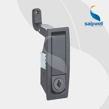 

Matte Black Finished 4# Zinc Alloy Tighten Design Plane Lock / New Compression Type Cabinet Lock (SP-MS606-3)