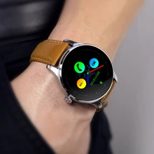 K88H Smart Watch Bluetooth font b SmartWatch b font 1 22 Inch IPS Round Screen Heart