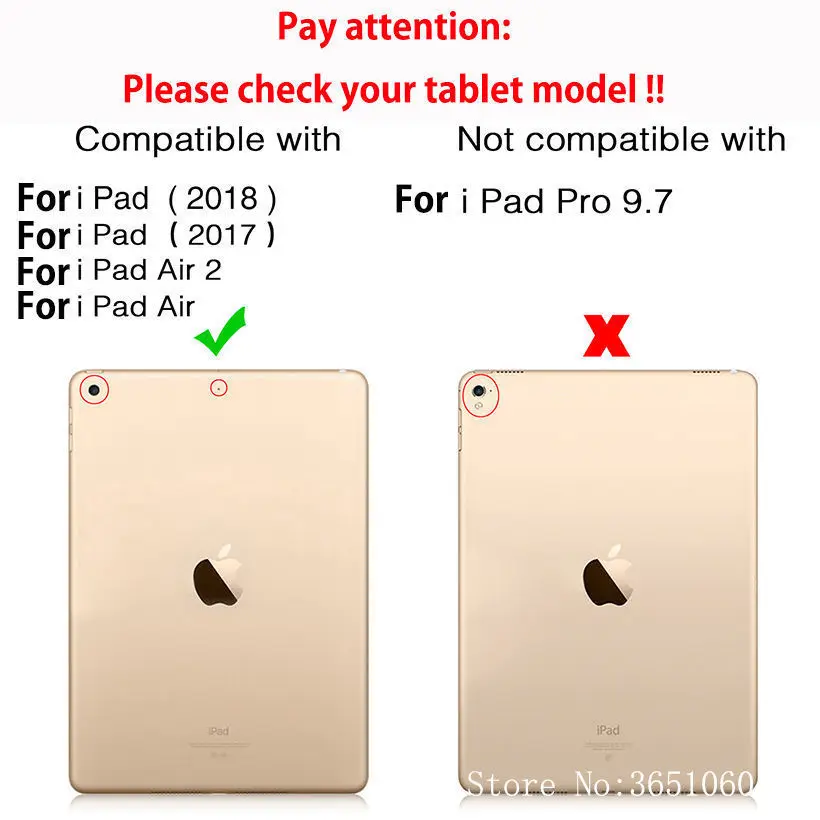 Чехол с милым котом для Apple iPad 9 7 &quot2018 2017 6 го поколения A1822 A1893 A1954 чехол Air 1 2 +