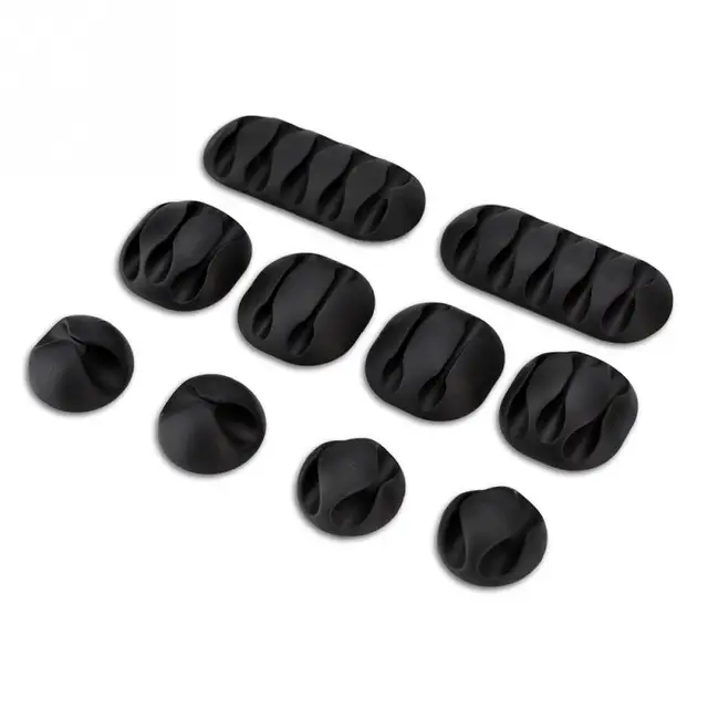Vbestlife 10pcs Cable Clips Holders For Organizing Cords Home Vbestlife 10pcs Cable Clips Holders For Organizing Cords Home Office Self Adhesive Cord