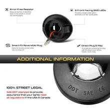 Горячая 1 пара яркий SMD светодиодный свет номерного знака для 1990- Ford F-150 пикап JLD