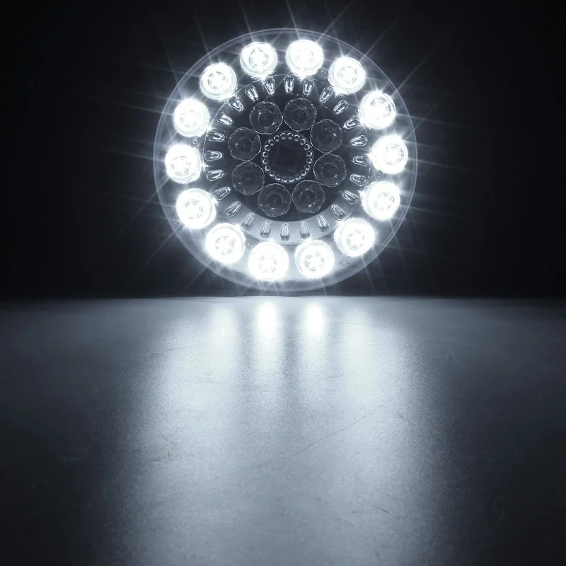 Pure White 22 LED Solar Powered Outdoor Yard Hiking Tent Light Camping Hanging Lamp with 3.7V1W Solar Panel and Remote Control_9