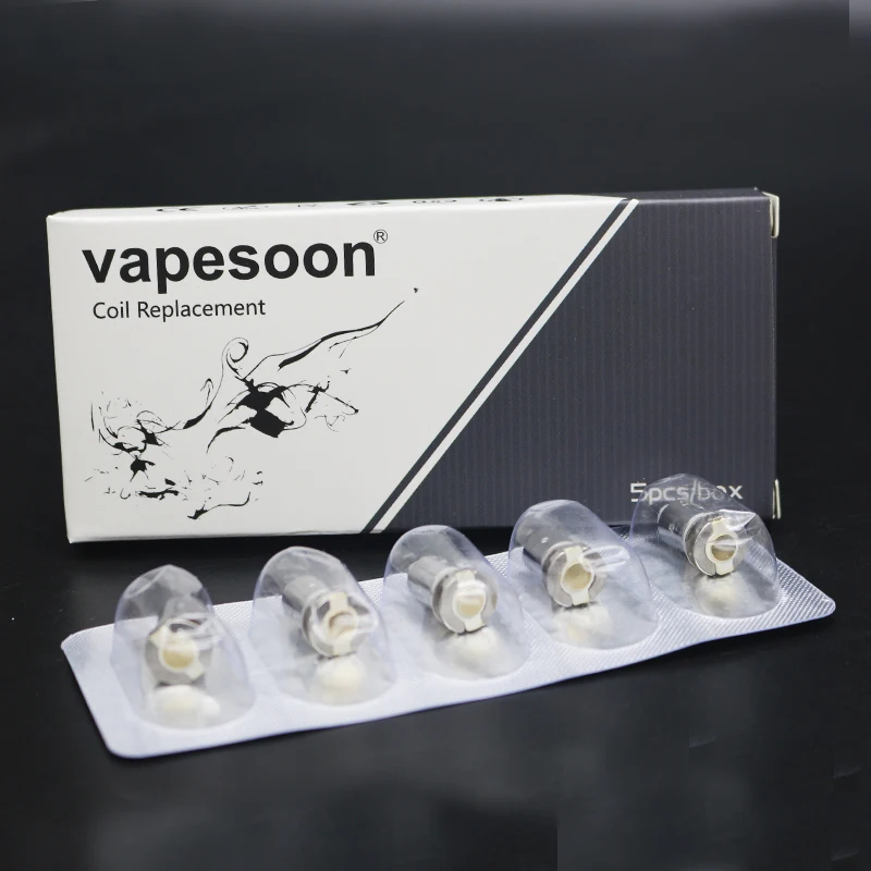 

50pcs vapesoon Replacement Coil with 1.4ohm Ceramic Coil and 0.6ohm Mesh Coil for Smok Vape pod kit fit Nord Pod vape Kit