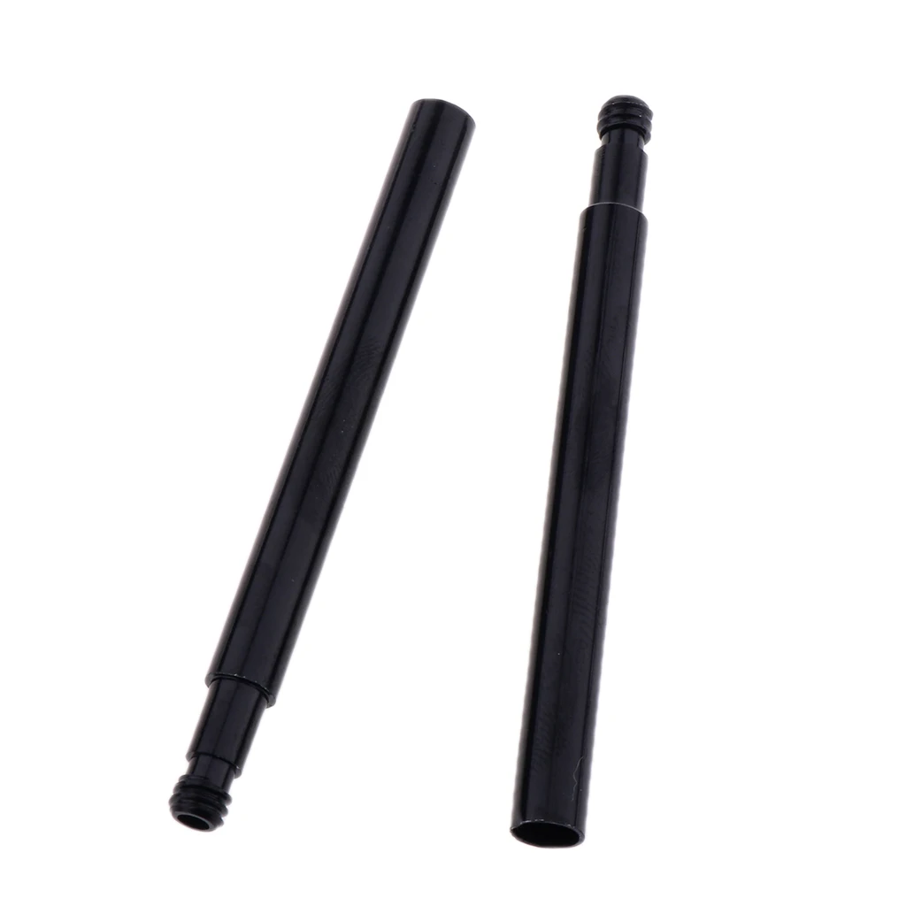 2pcs Bike Bicycle 70mm 2.76'' Alloy Presta Valve Extender French-Valve Adapter Extension Tube Accessories