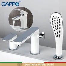 GAPPO смесители для душа Ванная раковина кран насадки для душа ванна кран водопад кран