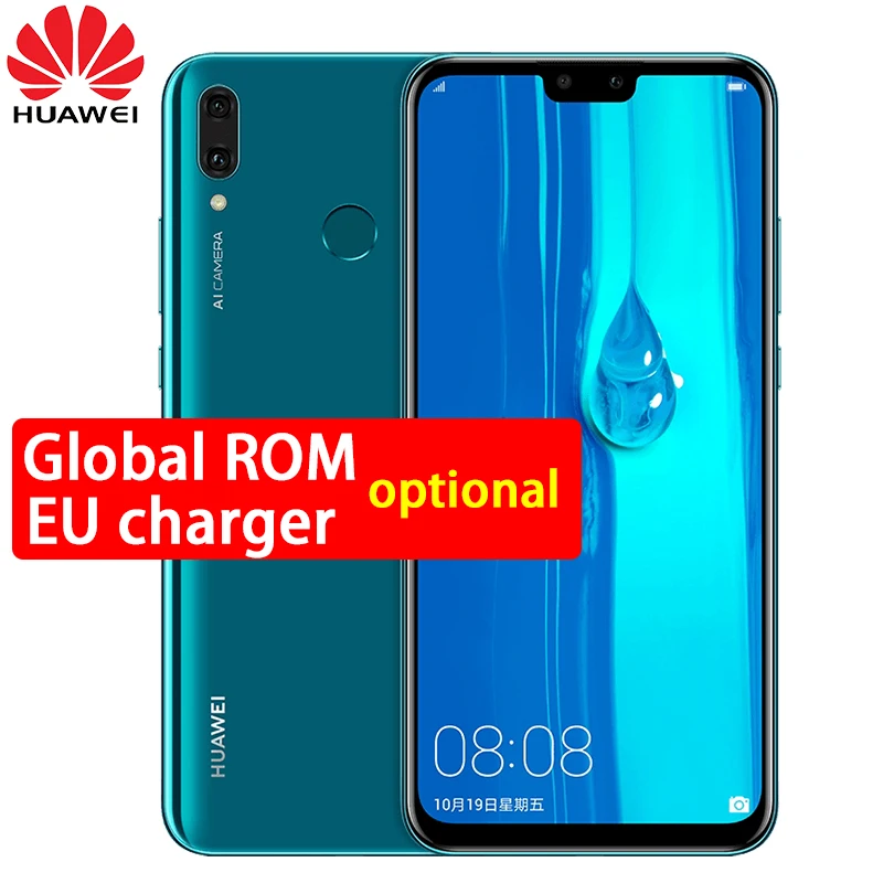 Huawei Y9 2019 Enjoy 9 Plus смартфон с 6 5 дюймовым дисплеем восьмиядерным процессором Kirin 710