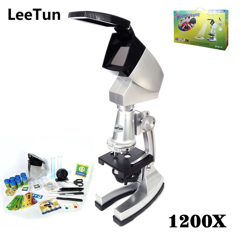 1200X Intelligence Educational Toys Science Kits Toy Zoom Microscope