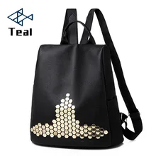 2019 Women Backpacks Anti-theft Famous Brand Ladies Large Capacity Backpack High Quality Waterproof Oxford Women Backpacks