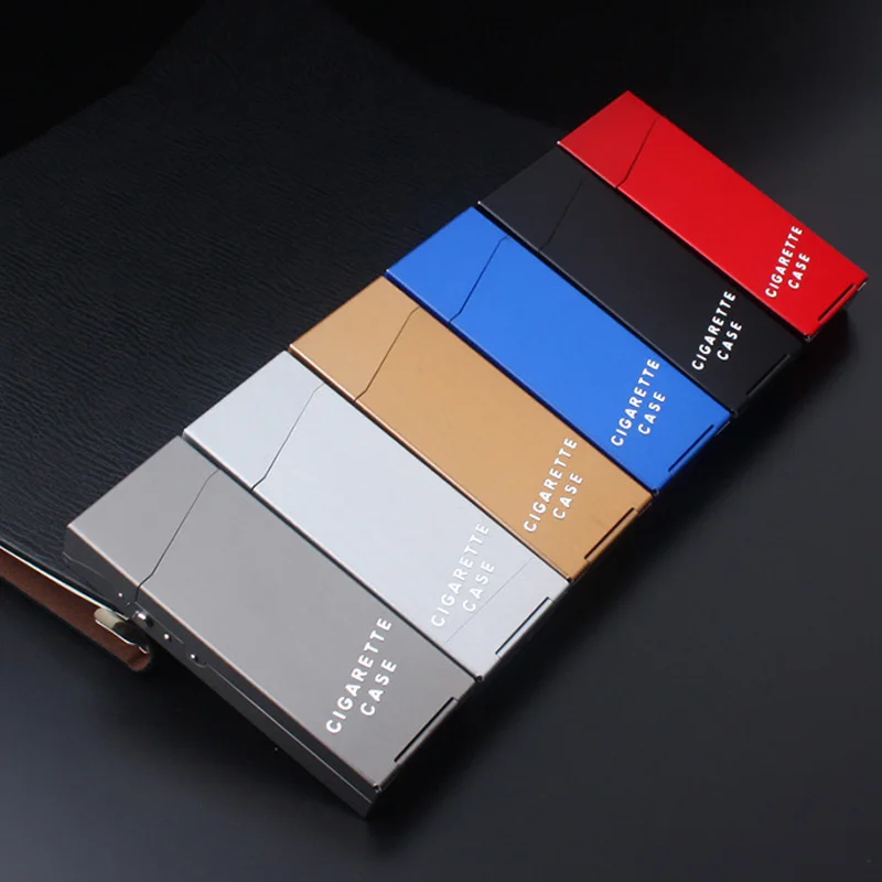 

1 Pcs Household Merchandises Aluminium Alloy Lighters Accessories Ms Cigarette Ultra Cigarette Tthin Extended