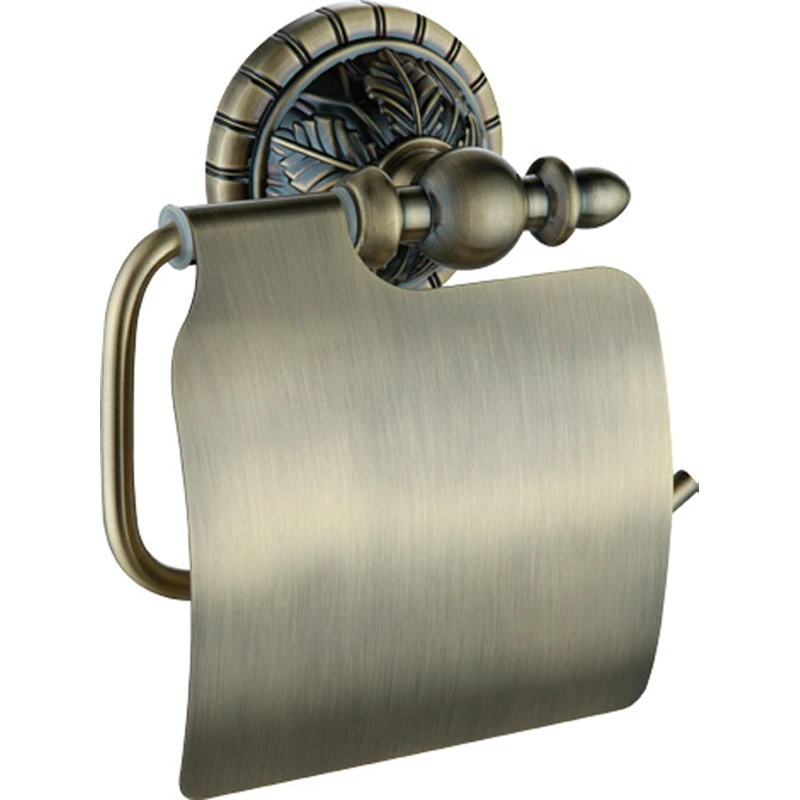 Modern Toilet Paper Holders Hanger Nickel Brush Antique Brass Wall